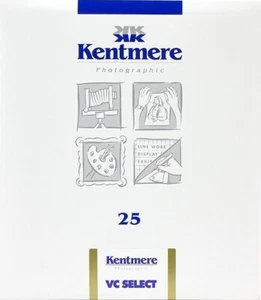 Kentmere VC Select Lustre 5x7" B&W Darkroom Paper 25 Sheets - Picture 1 of 1