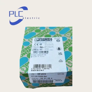 3031254 10PCS NEW Phoenix ST 2.5-TWIN BU Straight-through Terminal 800V24A 3Port - Picture 1 of 2