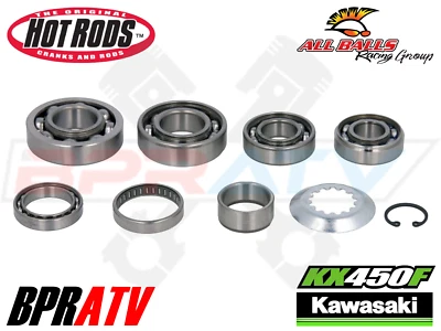 Kawasaki KLX450R 2008 2009 Hot Rods Hotrods kit de rodamientos de transmisión de alta resistencia Foto 1 de 4