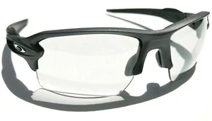 NUEVO* Oakley FLAK 2.0 XL en acero PLOMO con gafas de sol transparentes fotocromáticas 9188-16 - Imagen 1 de 12