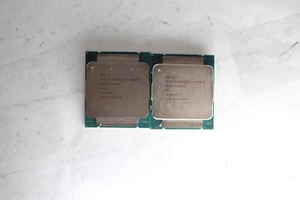 Lot of 2 Intel 8 Core Xeon E5-2620v3 SR207 2.4GHz LGA 2011-3 CPU Processor - Picture 1 of 3