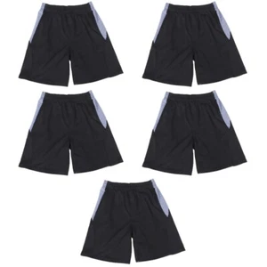5 PEZZI Pantaloni Cargo Pantaloncini Mesh Secchi Elasticizzati per Sport Donna - Foto 1 di 12