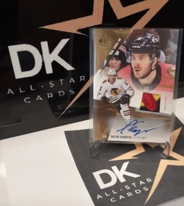 2023-24 SP Game Used Authentic premium PATCH Auto TAYLOR RADDYSH - BLACKHAWKS - Picture 1 of 3