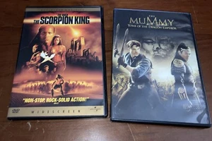 The Mummy: Tomb of the Dragon Emperor & The Scorpion King Dvd Lot Pre-owned - Bild 1 von 2