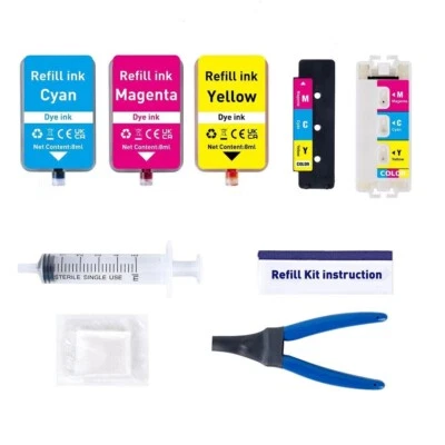 Cartridge Refill Kit Compatible with Canon PG-285 CL-286 cartridges Pixma TR7722 - Image 1 of 2
