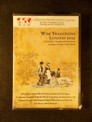 Wise Traditions London 2012 (4 DVD's, 2012) Farming and Nutrition Seminar NEW! - Image 1 of 2