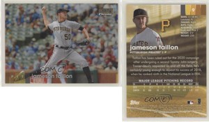 2020 Topps Stadium Club Chrome Gold Refractor /50 Jameson Taillon #9