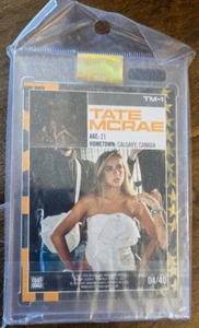 2025 COMPLEX POP UP GAS EXCLUSIVE ROOKIE CARD TATE MCRAE SILVER FOIL 4/40 - Picture 1 of 2