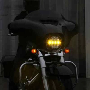 Denali Destroyer® STREET LEGAL LED Headlight Kit for Street Glide - Picture 1 of 5