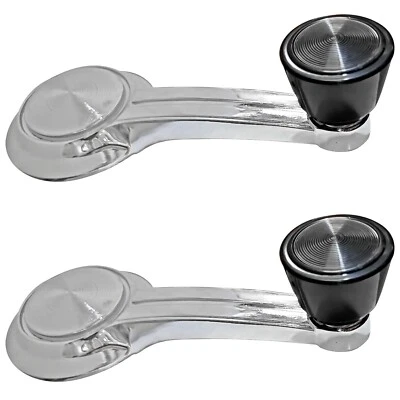 Chevelle El Camino 1965~1966 Nova Impala Bel Air puerta ventana manivelas cromadas Foto 1 de 4