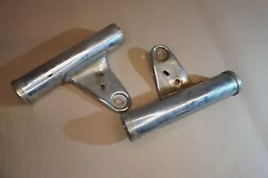 Suzuki ZR50 ZR 50 BJ 1981 Satz Frontscheinwerfer Halterungen Halterungen Delle - Bild 1 von 10