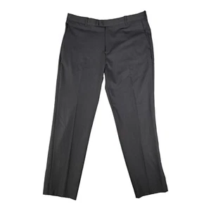Izod Pants Men's 38x32 Dark Gray Performance Stretch Comfort Flex Chino Casual - Picture 1 of 10