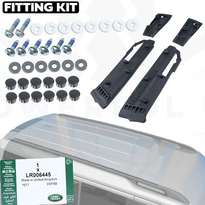 Genuine Fitting Kit for Extended Roof Rails Land Rover Discovery 3/4 + rubber  - Image 1 of 4