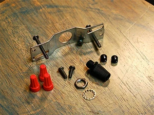 Hardware Support Kit pour Plafonnier Baldaquin Installation, 14 Pièces, Vintage - Picture 1 of 8