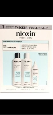 Nioxin Scalp Recovery Trio Set For Anti-Dandruff (Shamp/Cond/Serum), 6.7,6.7&3.3 - Image 1 of 4