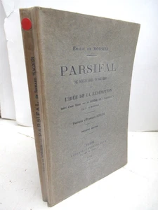 EMILIE DE MORSIER PARSIFAL DE RICHARD WAGNER 1914 ETUDE ESOTERIQUE SCHURE - Picture 1 of 7
