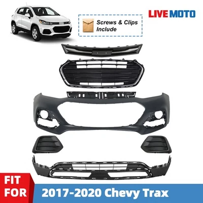 Front Bumper Cover Assembly Grille For 2017-2020 Chevrolet Trax w/o Fog Lamps Foto 1 de 4
