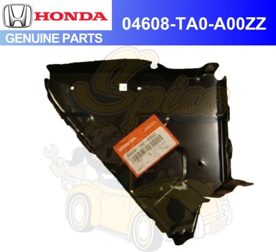 Extensión de riel de guardabarros Crosstour TSX genuino Honda Acura 04608-TA0-A00ZZ RH FR Foto 1 de 1