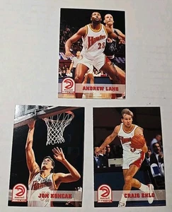1993-94 NBA Hoops Serie II Atlanta Hawks Equipo Set Ehlo - Imagen 1 de 7
