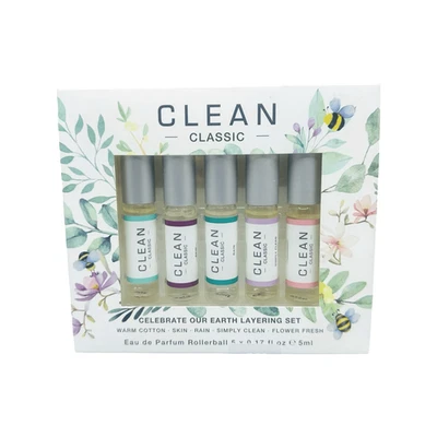 Juego de Rollerball CLEAN Reserve Classic Earth Layering 0.17 fl oz / 5 ml x 5 EDP Foto 1 de 2