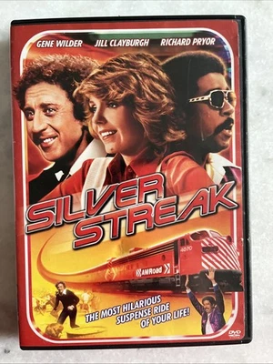 Silver Streak (DVD, 1976) Richard Pryor, Gene Wilder, Jill Clayburgh, Rare, OOP - Image 1 of 3