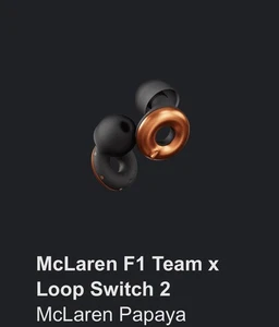 NEU Loop Switch 2 McLaren Edition papaya orange - 3 Modi Ohrstöpsel - kostenloser Versand - Bild 1 von 2