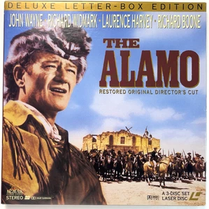 THE ALAMO (1960) Laserdisc [ML106354] Roadshow Version AC3 John Wayne RARE VG+ - Picture 1 of 13