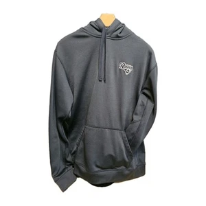 Los Angeles Rams hoodie pullover Size Large Navy NFL Dunbrook Men's Sweatshirt - Picture 1 of 9