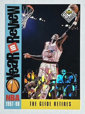 1998 Upper Deck UD Choice Prime Choice Reserve Clyde Drexler /100 - Image 1 of 2