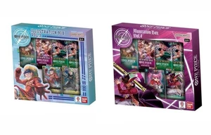Bandai One Piece TCG: Illustration Box Volume 3 + 4 Bundle NEW/SEALED - Picture 1 of 3
