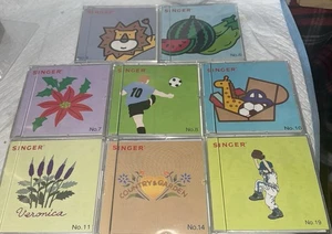 Singer Quantum Serie Stickkarten/Patronen Menge 8 (4,6,7,8,10,11,14,19) - Bild 1 von 9