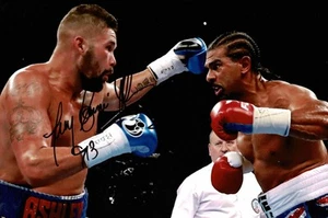 Tony 'Bomber' Bellew Signed 12x8 Boxing Photo vs David Haye + Dealer COA - Picture 1 of 1