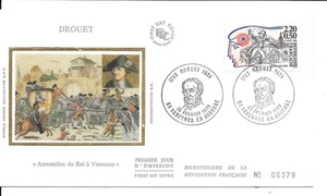 France 1989 FDC Silk Drouet YT 2569 - Picture 1 of 1
