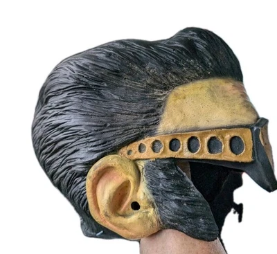 Vintage Elvis Presley Rubber Mask Sideburns Glasses 2002 Paper Magic Mesh Eyes - Image 1 of 4