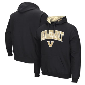 Herren Colosseum schwarz Vanderbilt Commodores Arch & Logo Pullover Hoodie - Bild 1 von 3