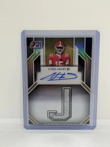 Juego Leaf Pro 2025 - #SS-CHJ Chris Henry Jr Apellido Firma “J” Automático/25 - Imagen 1 de 2