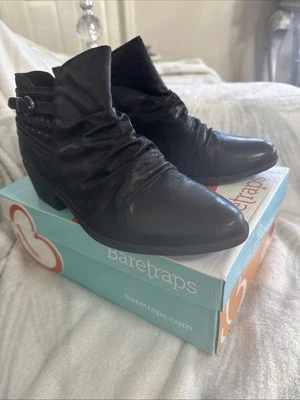 Baretraps BT24067 GUENNA MUJER ZAPATO BOTÍN 9,5 M NEGRO Foto 1 de 4