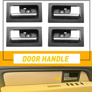 For 2009-2014 Ford F-150 4 pcs Front Rear Left Right Side Interior Door Handle - Picture 1 of 19