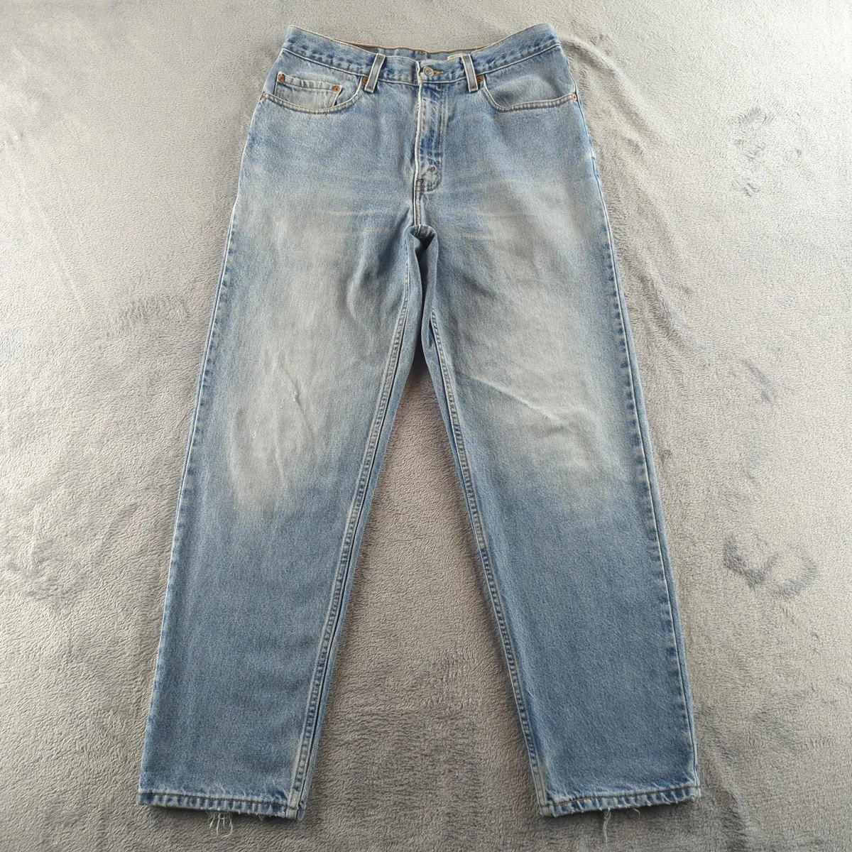 LEVI'S BLUETAB WIDE PLEAT CROP W34 Levi's Wide Pleat Crop Jeans in