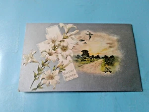 PASCUA: "DESEOS DE PASCUA" - TARJETA VINTAGE! - Imagen 1 de 3