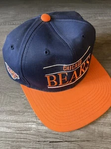 Vintage Annco Chicago Bears Snapback Hat Team NFL Football Cap 1990s - Picture 1 of 8