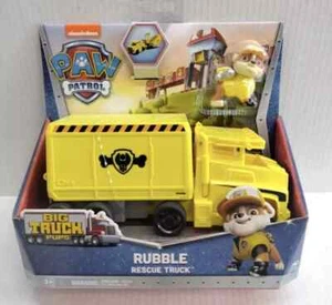 Paw Patrol Big Truck Pups Rubble Rescue Truck und Figur NEU - Bild 1 von 1