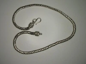 BA by Suarti Sterling Silver Byzantine Necklace 18" Long 47Gr - Picture 1 of 1