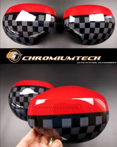 2019 Superiore Restyling Mini Cooper F54 F55 F56 F57 F60 Jcw Specchio Cover Per - Picture 1 of 3