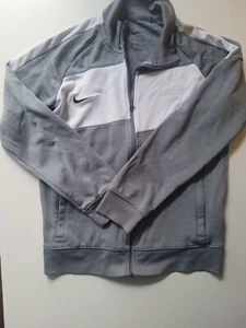 NIKE DRI-FIT TRACK TOP 137-147CM GREY - Picture 1 of 4