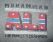 MUHAMMAD ALI PEOPLE'S CHAMPION T SHIRT Boxing Retro Softest USA Stars Stripes SM