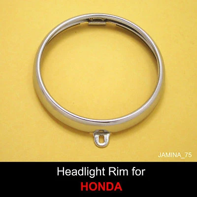 Honda Trail 90 CT90 K2 K3 K4 K5 K6 1970 - 1979 Headlight Head Lamp Trim Rim Ring Foto 1 de 4