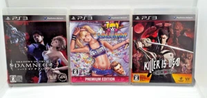 PS3 SHADOWS OF THE DAMNED, Lollipop Chainsaw, Killer is Dead  JP 3Games FS - Picture 1 of 10