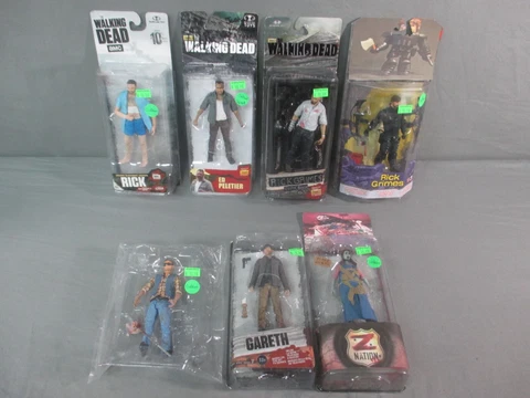 The Walking Dead RICK Hospital ED PELETIER Z NATION Customs McFarlane Toys Lot T Cover
