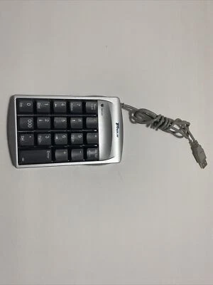 Targus PAUK10 Wired USB Numeric Keyboard Keypad - Silver Tested - Image 1 of 3
